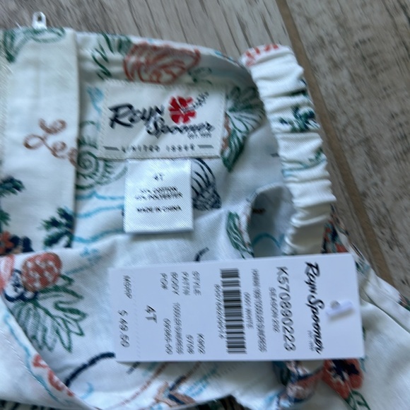 Reyn Spooner Toddler 4T Aloha Dress - Picture 3 of 3